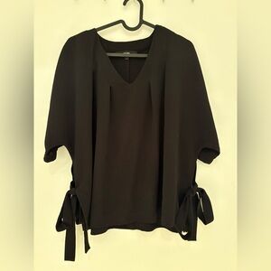 Vero Moda Black Blouse with Side Ties